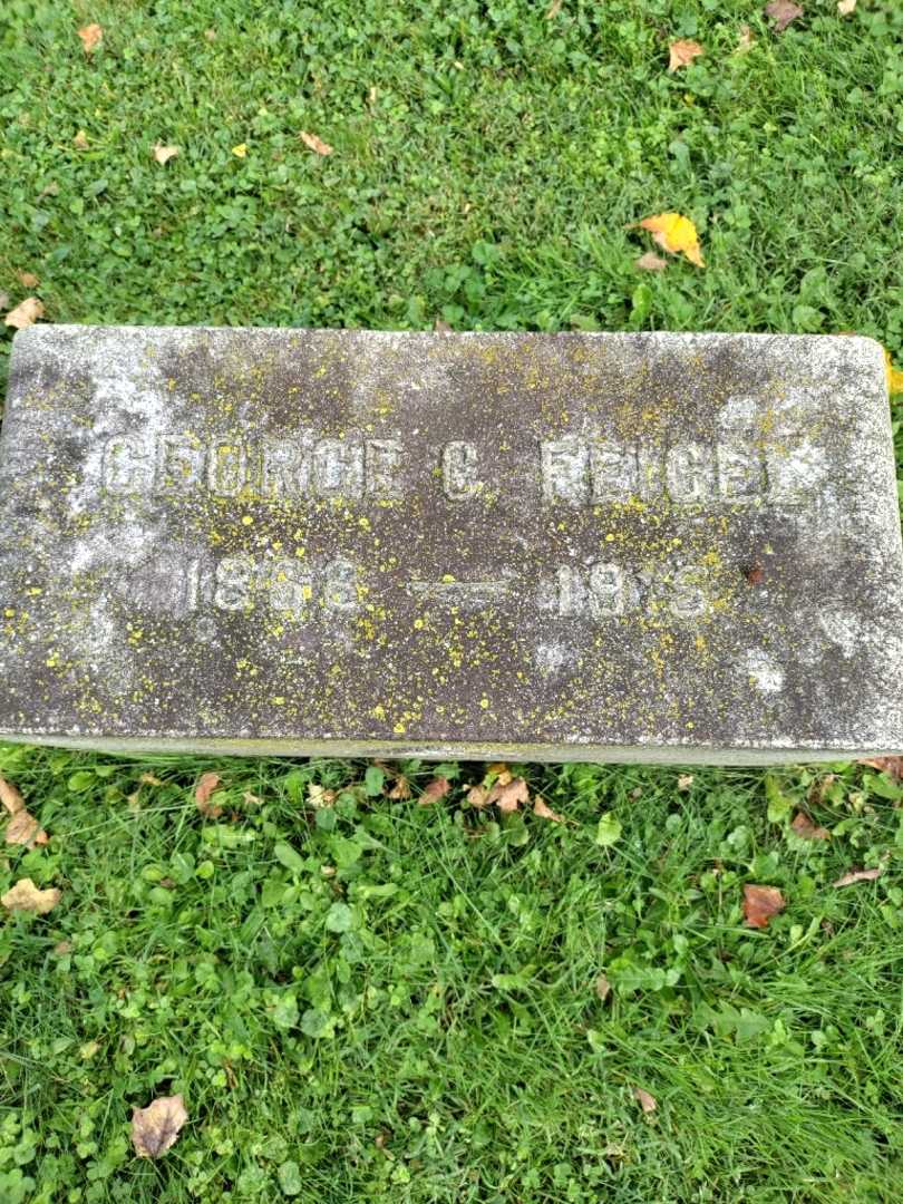 George C. Feigel's grave. Photo 3