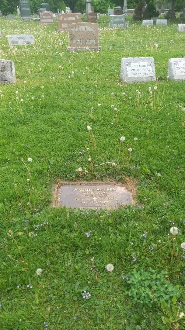 Joseph E. Rourke's grave. Photo 2