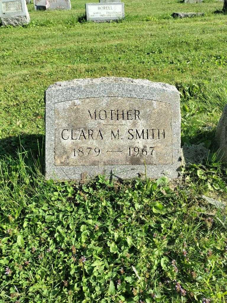 Clara M. Smith's grave. Photo 3