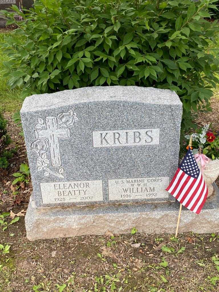 Eleanor Beatty Kribs's grave. Photo 3