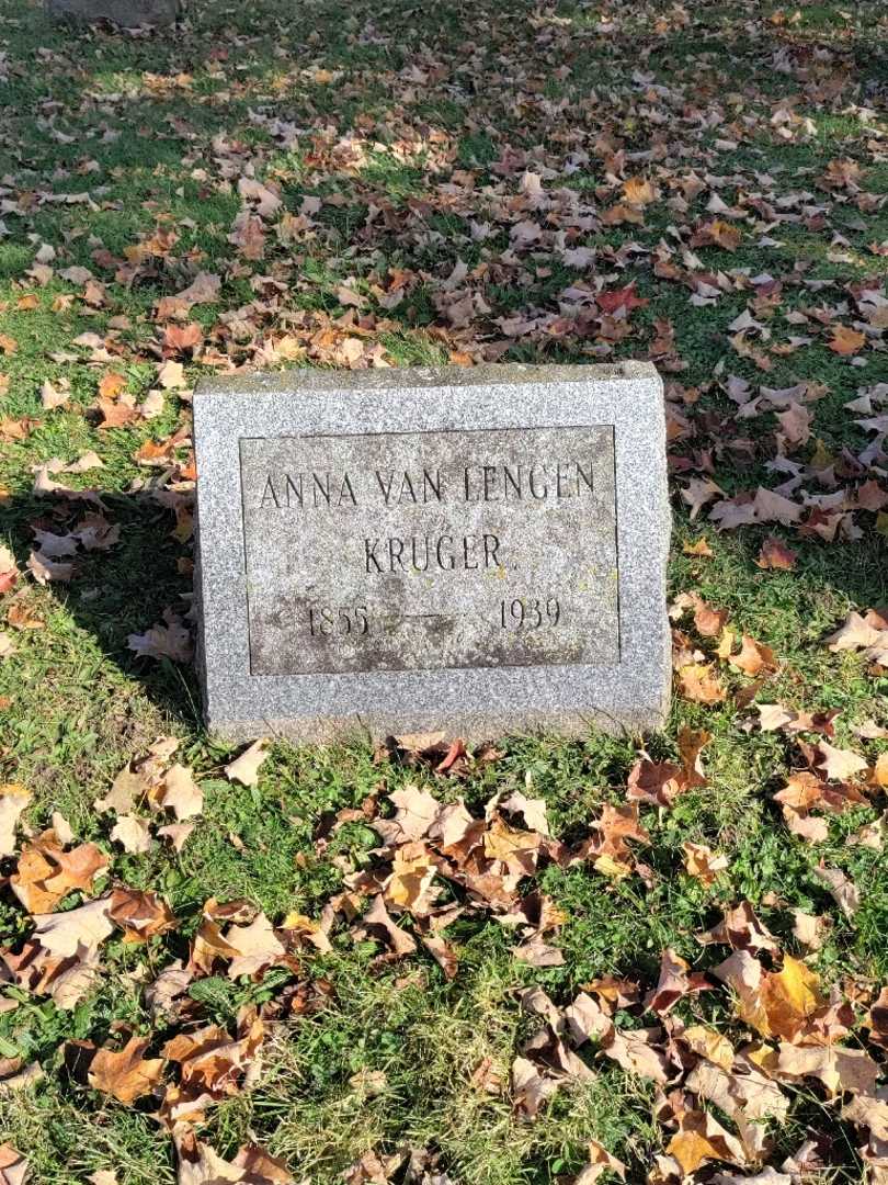 Anna Kruger's grave. Photo 3