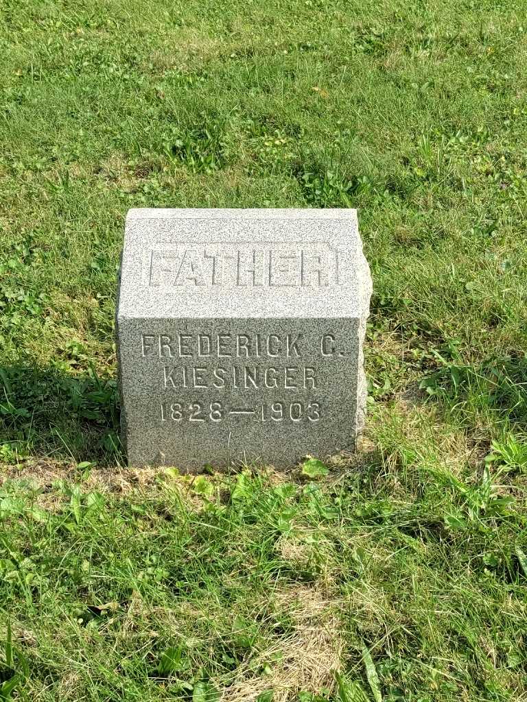 Frederick C. Kiesinger's grave. Photo 3