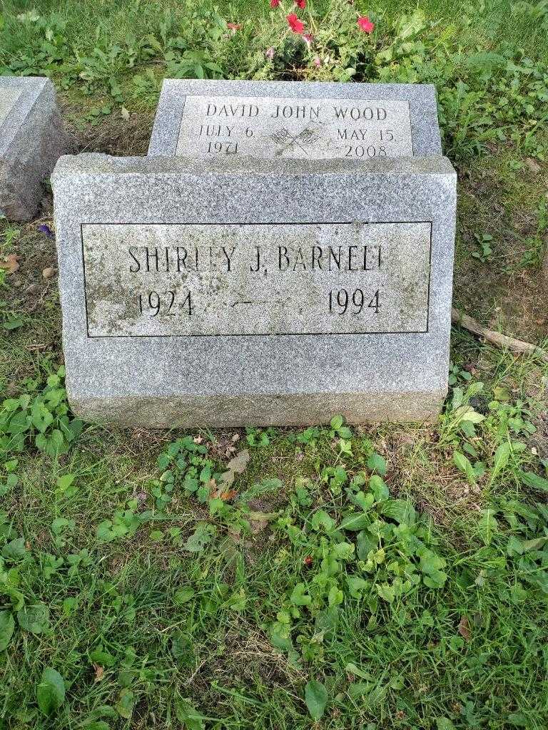 Shirley J. Barnell's grave. Photo 2
