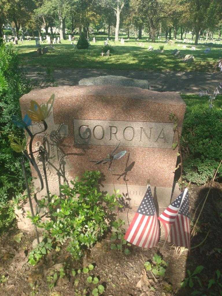 John Corona's grave. Photo 2