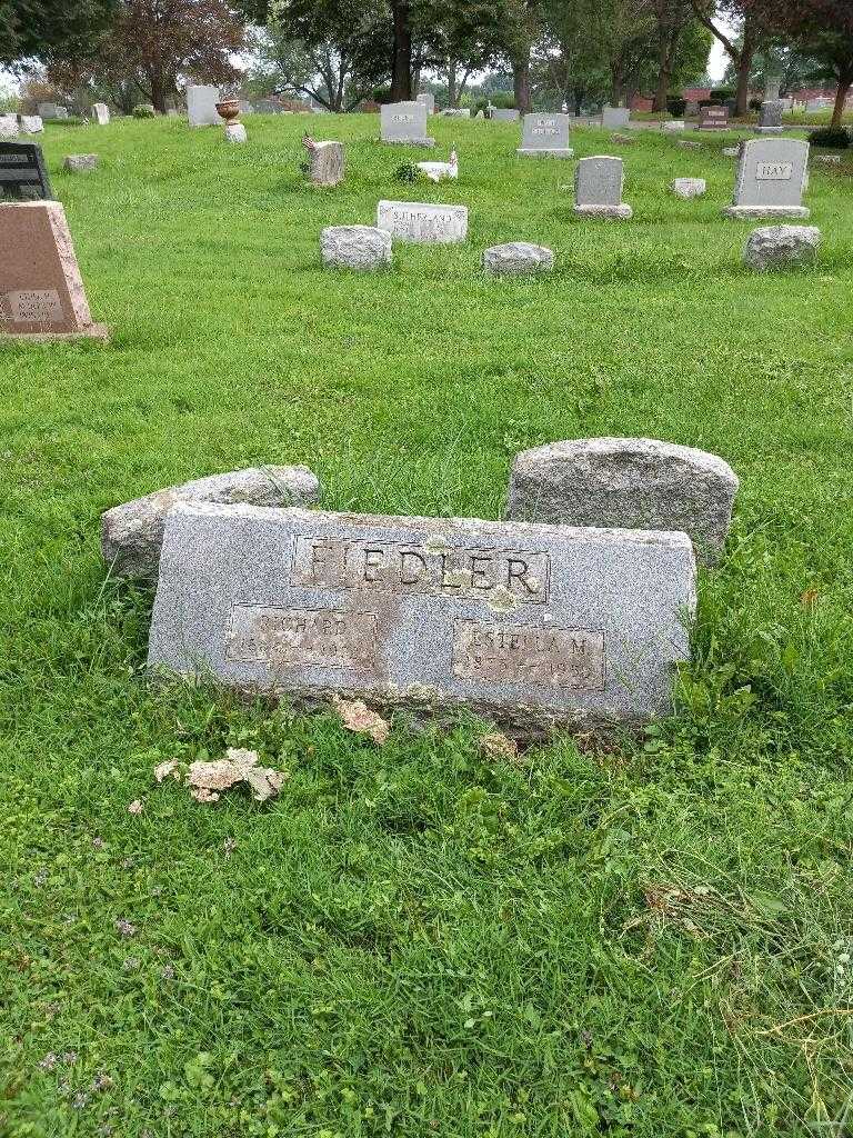 Richard J. Fiedler's grave. Photo 1