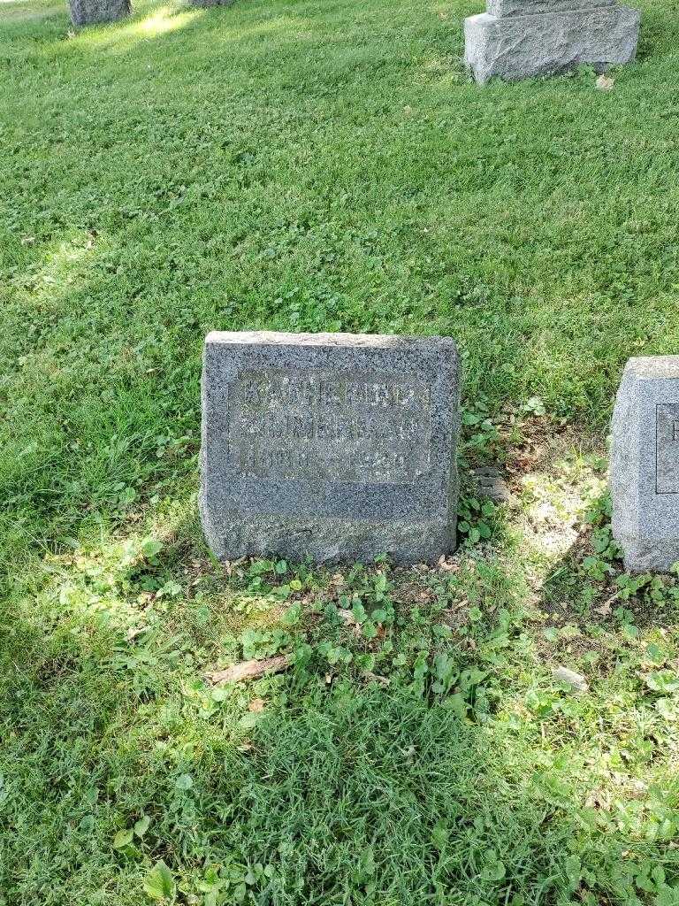 Katherine Zimmerman's grave. Photo 2