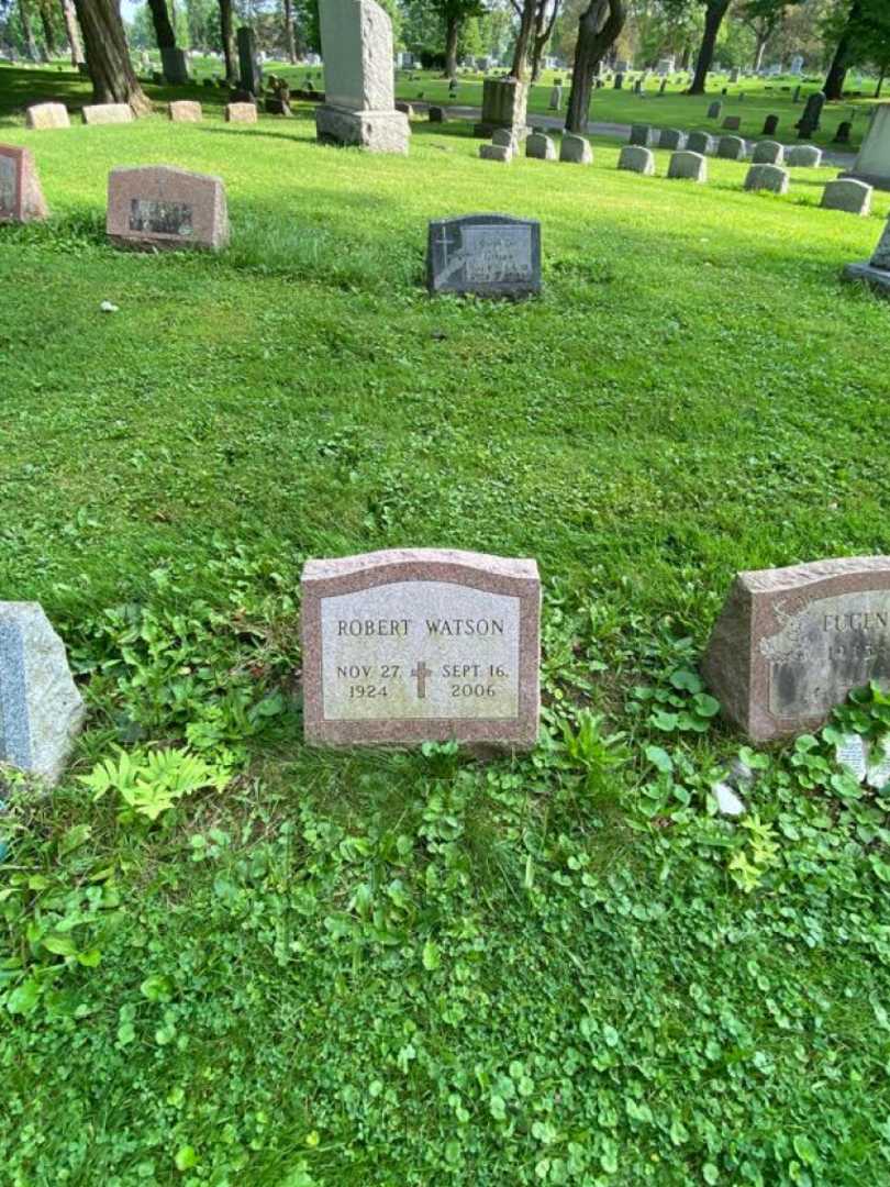 Robert Watson's grave. Photo 3