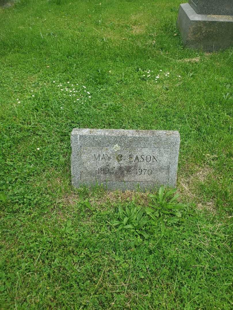 May C. Eason's grave. Photo 3