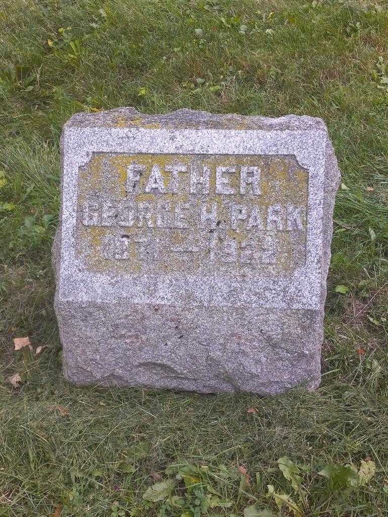 George Howard Park's grave. Photo 4