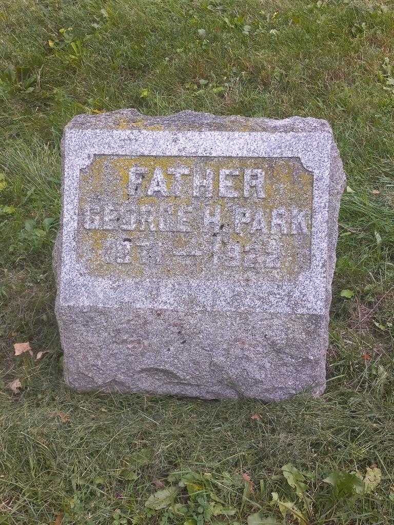 George Howard Park's grave. Photo 3