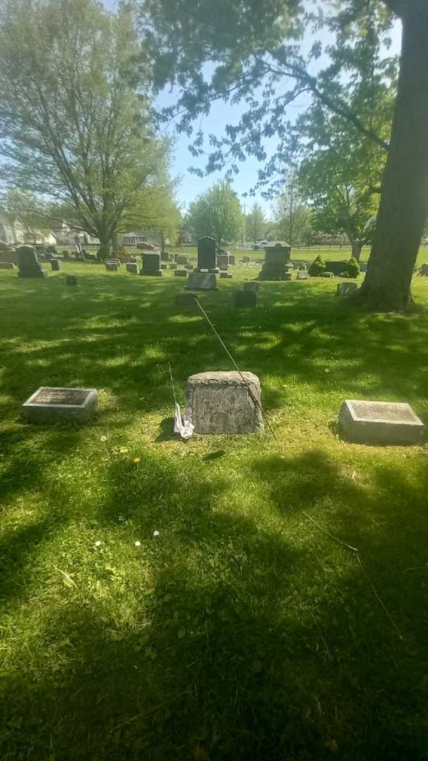 Carl Nies's grave. Photo 1