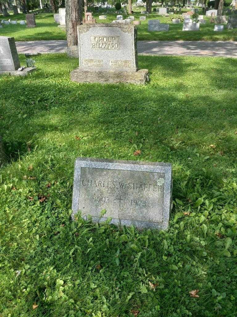 Charles W. Shaffer's grave. Photo 1