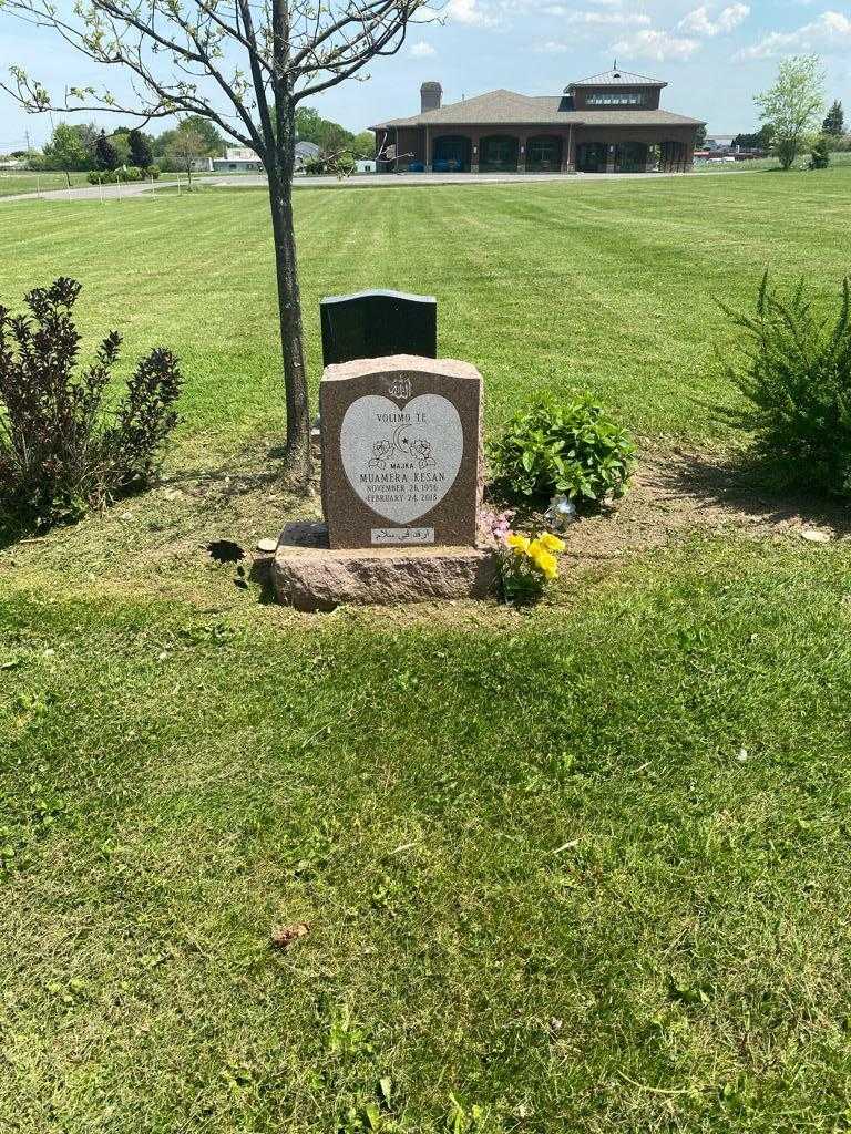 Muamera Kesan's grave. Photo 2