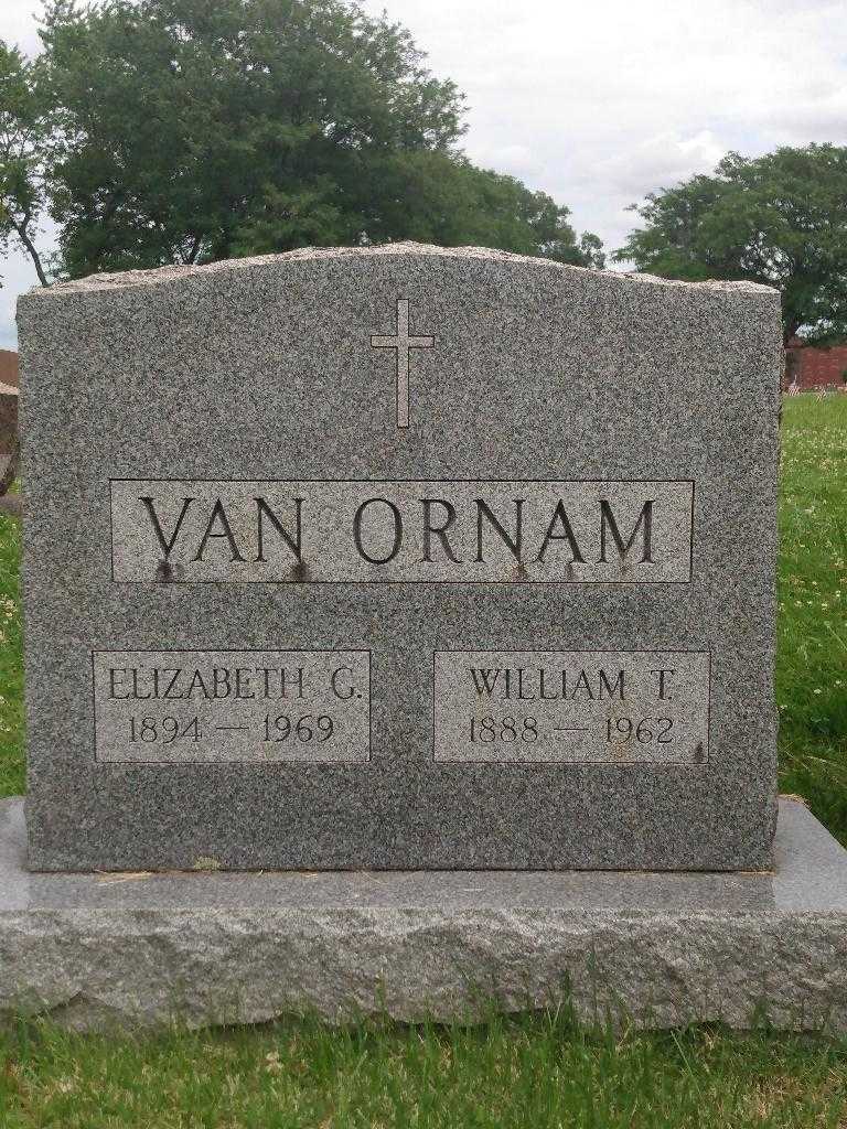 William T. Van Ornam's grave. Photo 3