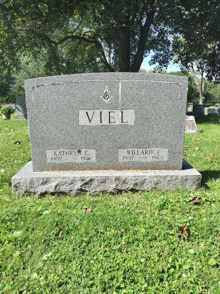 Kathryn C. Viel's grave. Photo 2