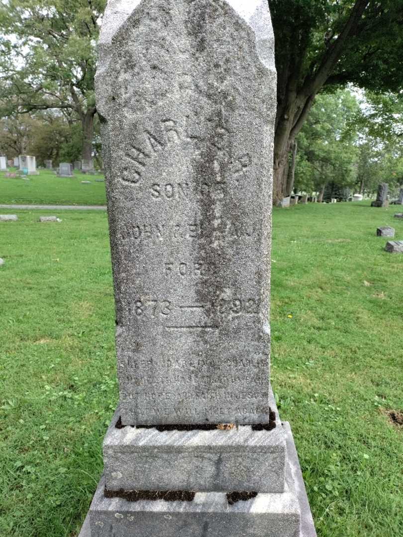 Charles R. Ford's grave. Photo 3