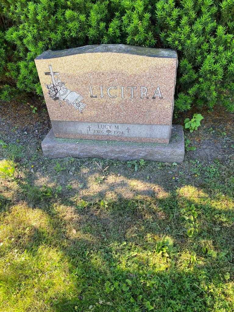 Lucy M. Licitra's grave. Photo 2