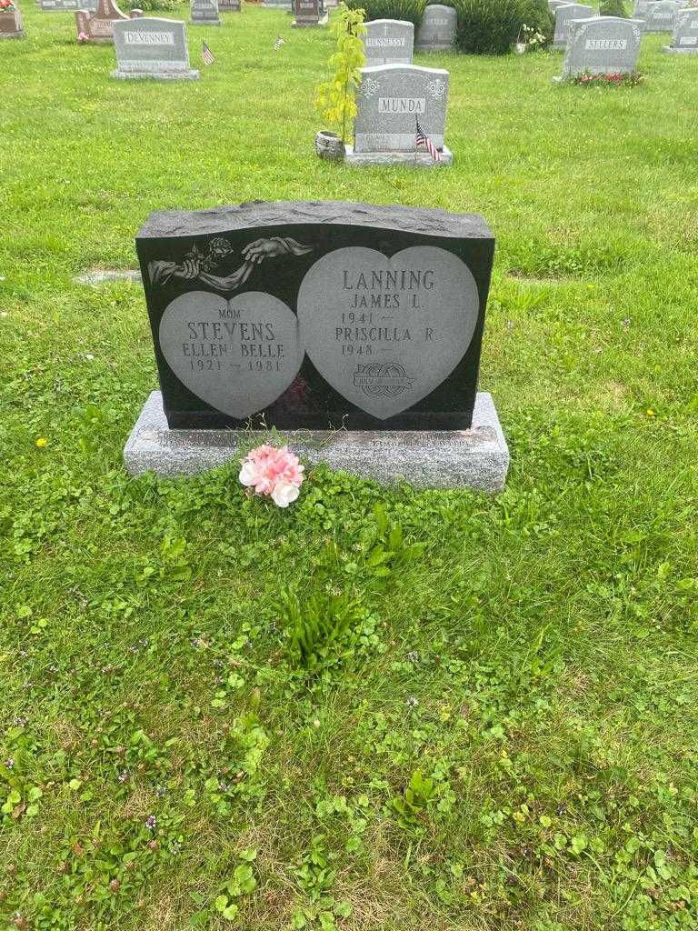Ellen Belle Stevens's grave. Photo 2