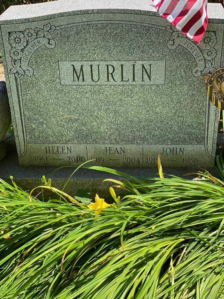 Helen Murlin's grave. Photo 3