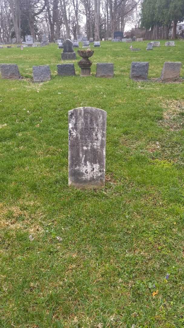 Albert Daniel Hollington's grave. Photo 2