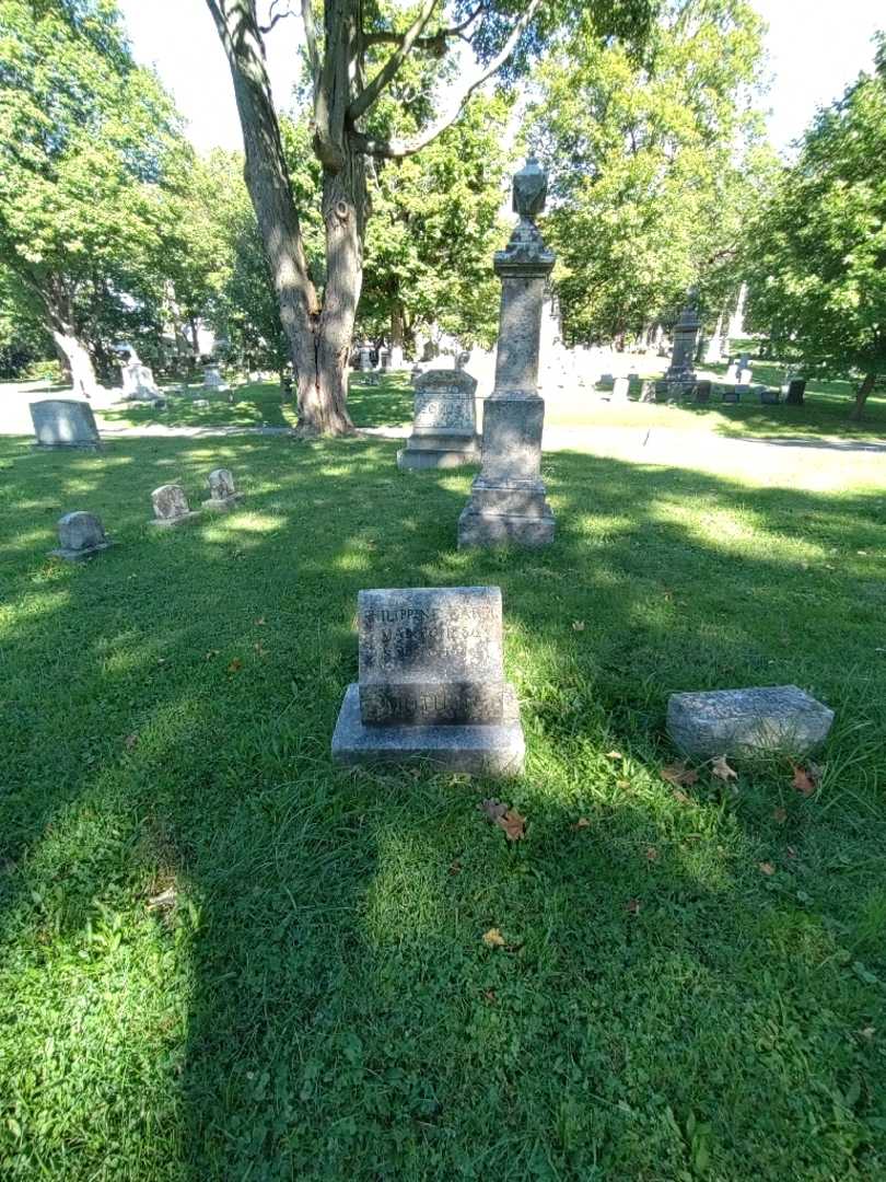 Philippine Gabel's grave. Photo 1