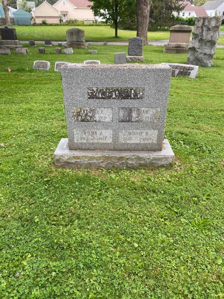 Donald E. Weaver's grave. Photo 2