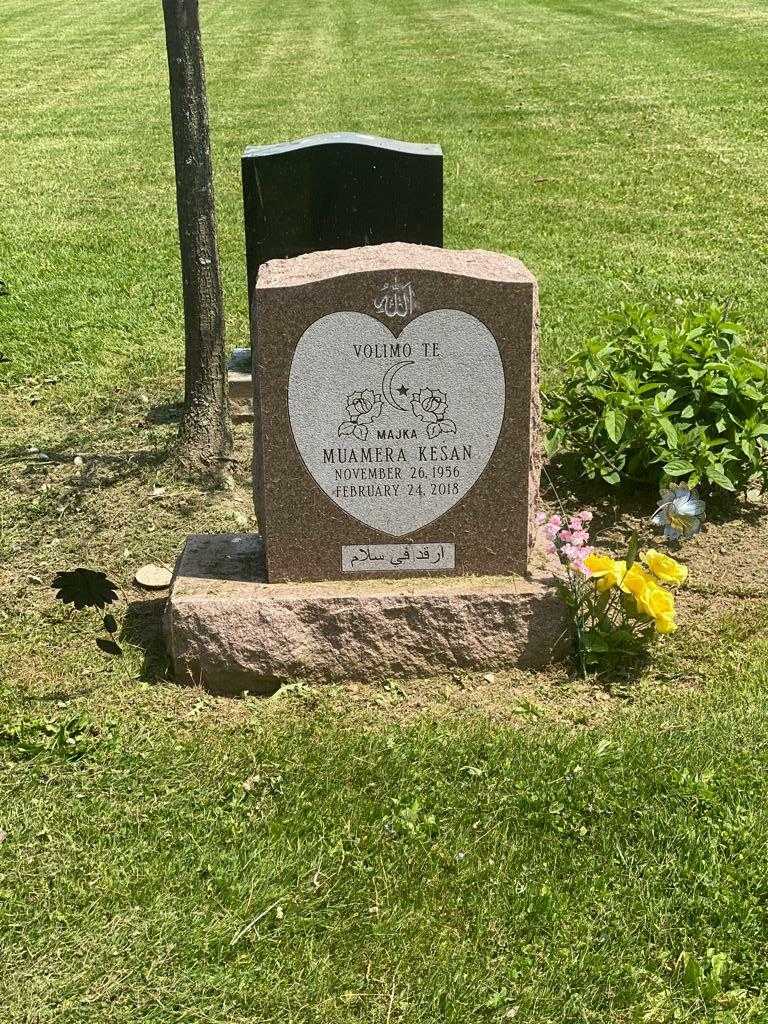 Muamera Kesan's grave. Photo 1