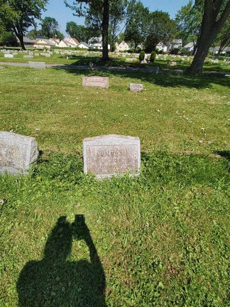 Thomas P. Goslowski Senior's grave. Photo 1