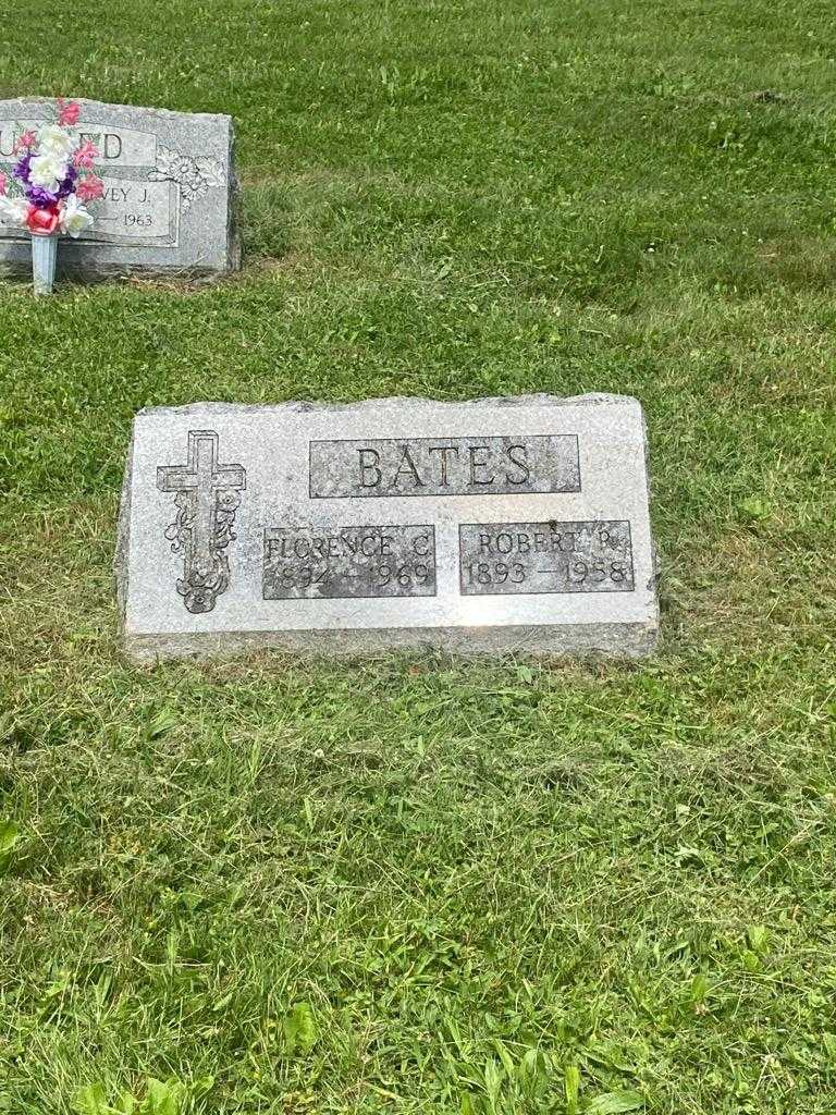 Robert P. Bates's grave. Photo 3