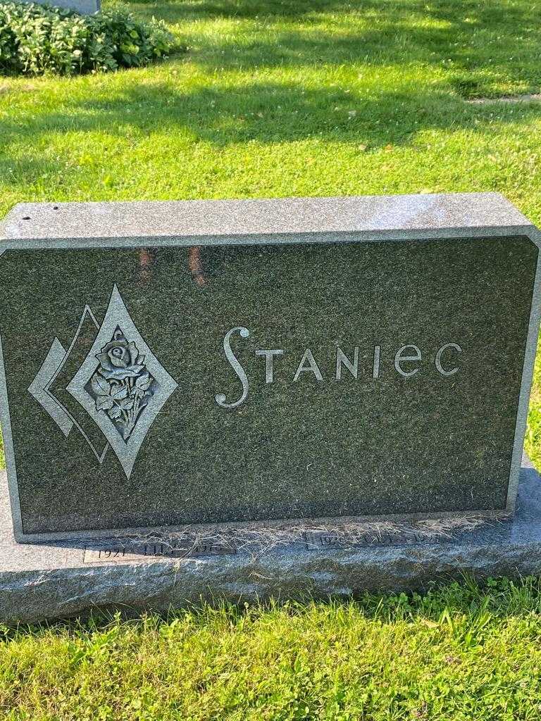 Louis Staniec's grave. Photo 3
