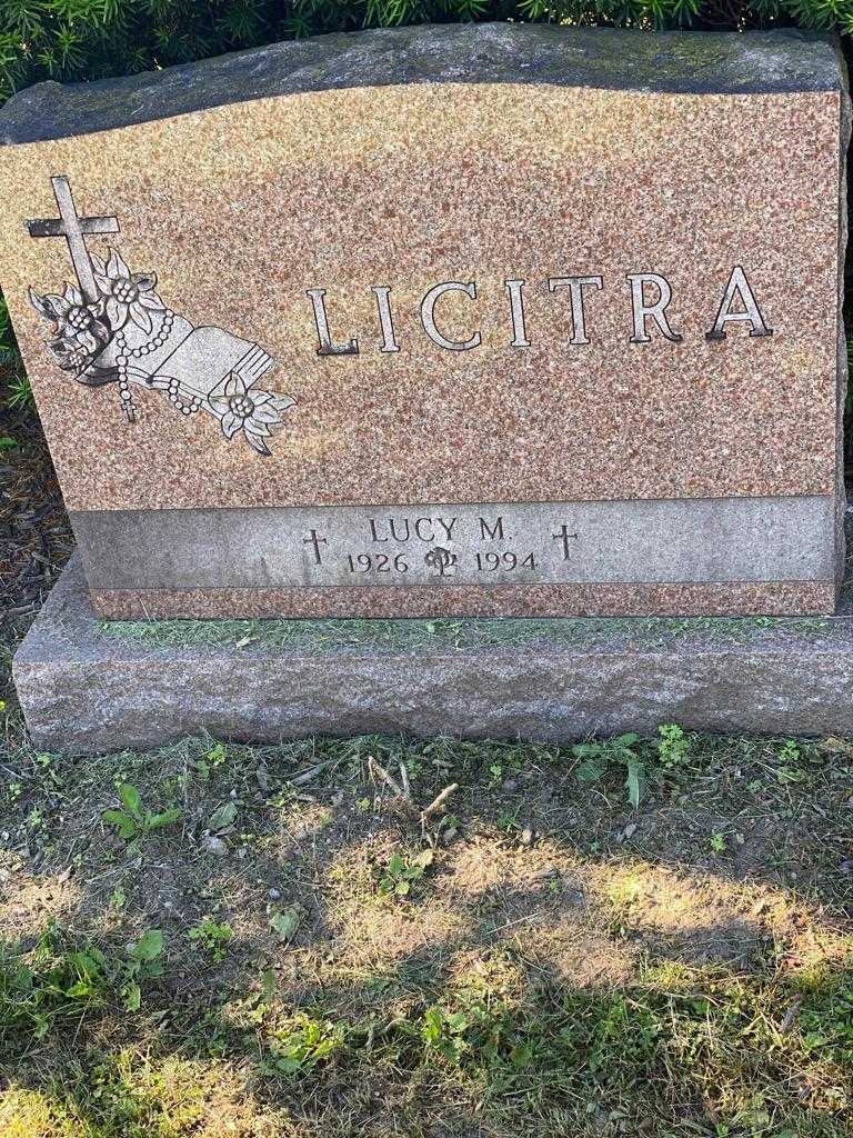 Lucy M. Licitra's grave. Photo 3