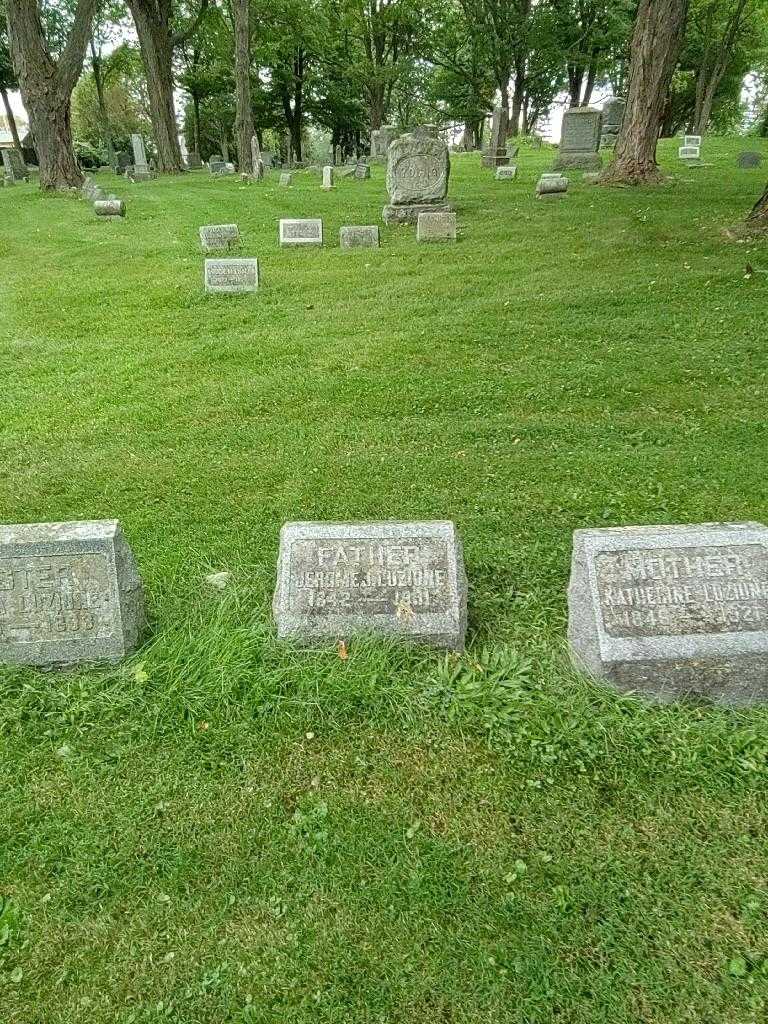 Jerome J. Luziune's grave. Photo 1