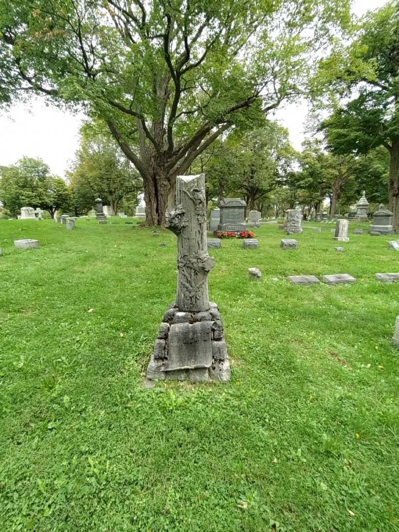 Andrew Speich Junior's grave. Photo 1