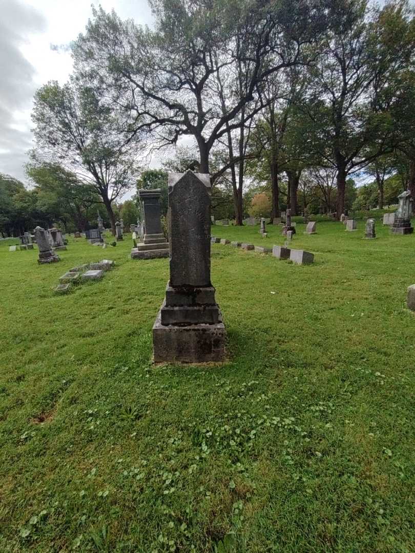 Robert Whan's grave. Photo 1