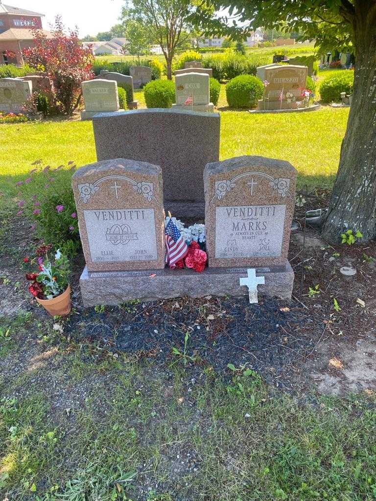 John Venditti's grave. Photo 2