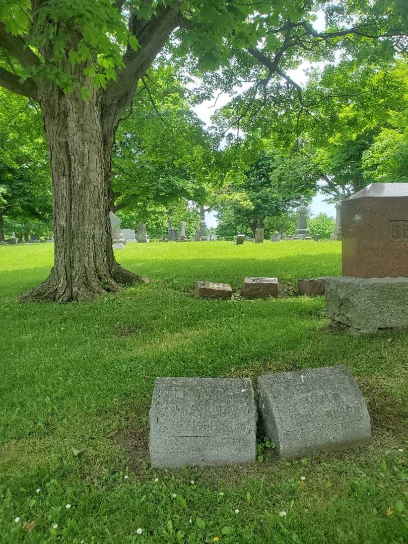 Elizabeth G. "Eliz" Franklin's grave. Photo 2