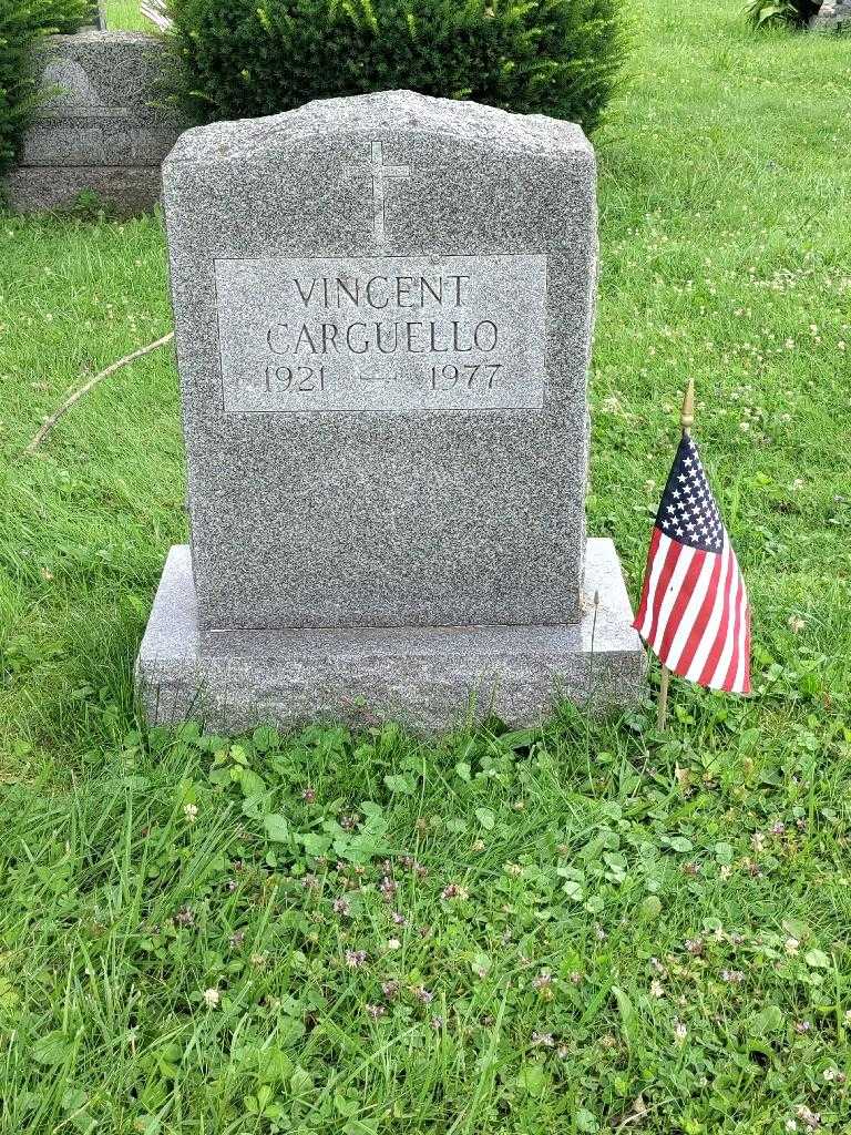 Vincent Carguello's grave. Photo 3