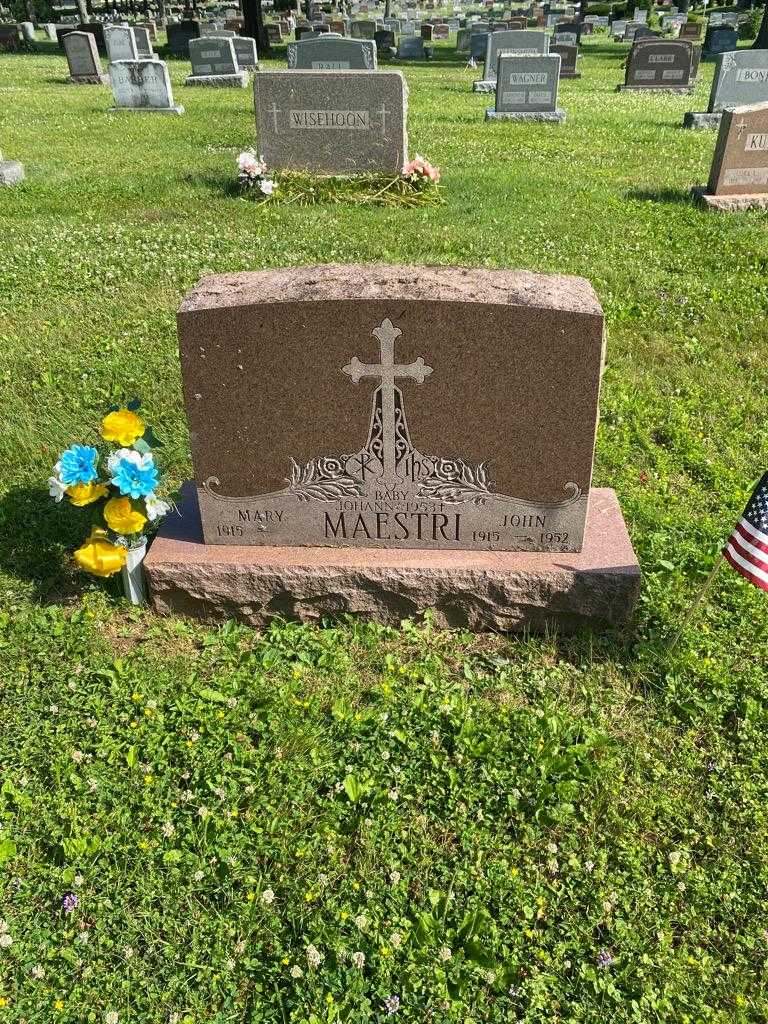 Johann Maestri's grave. Photo 2