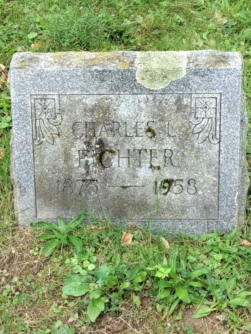 Charles L. Fichter's grave. Photo 3