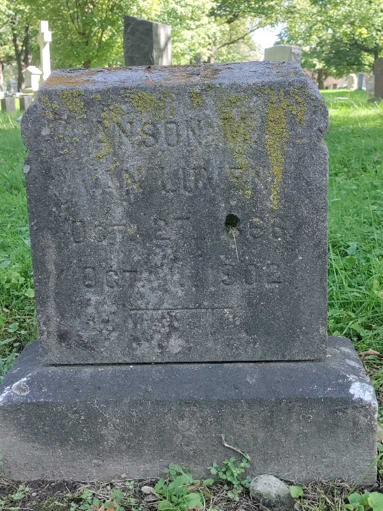 Anson M. Van Luven's grave. Photo 3
