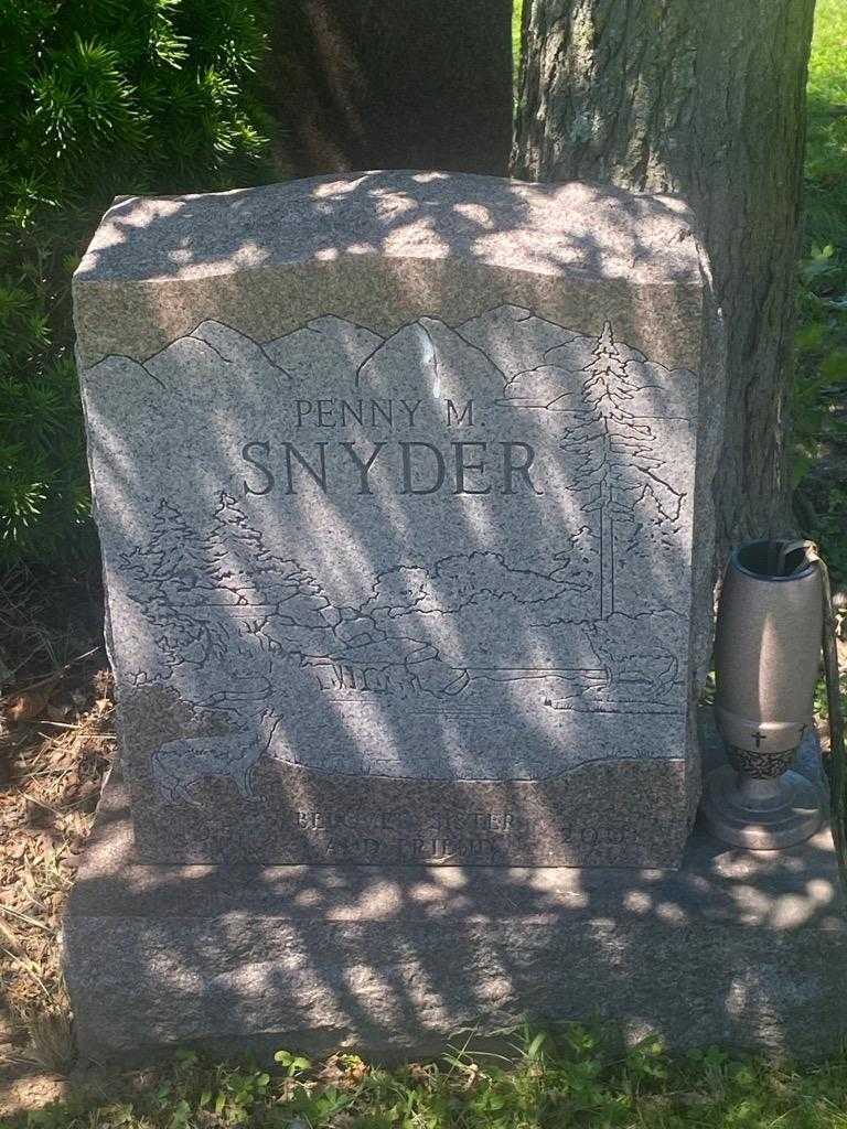 Penny M. Snyder's grave. Photo 3