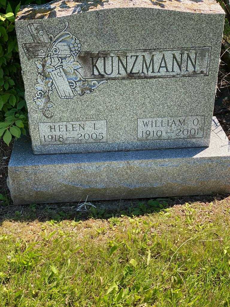 William O. Kunzmann's grave. Photo 3