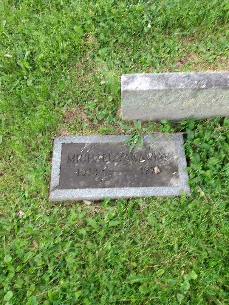Michael Yakawiak's grave. Photo 2
