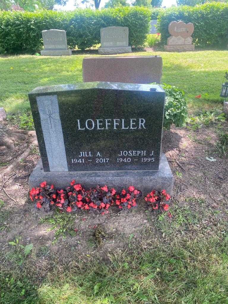 Joseph J. Loeffler's grave. Photo 2