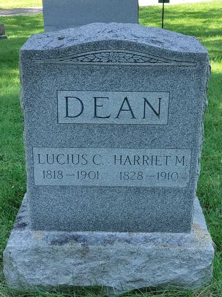 Lucius C. Dean's grave. Photo 3