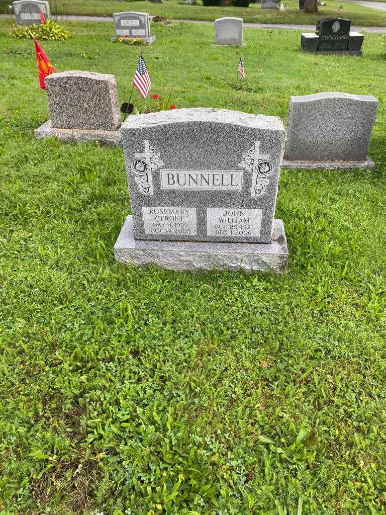 Rosemary Cerone Bunnell's grave. Photo 2