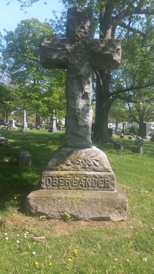 Alexander Elias Oberlander's grave. Photo 5