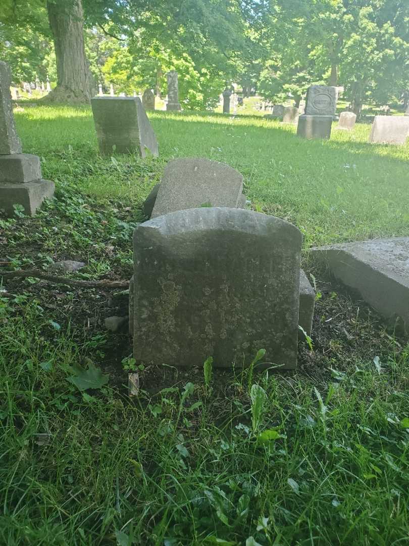 Anna Matzenbacker's grave. Photo 2