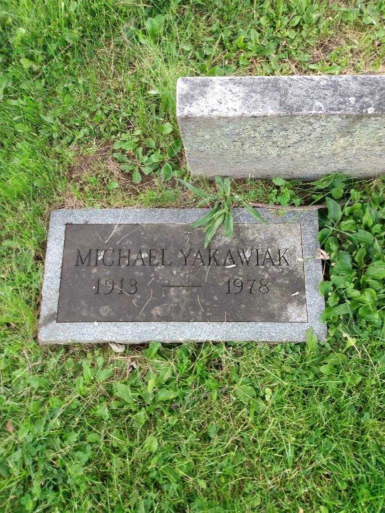 Michael Yakawiak's grave. Photo 3