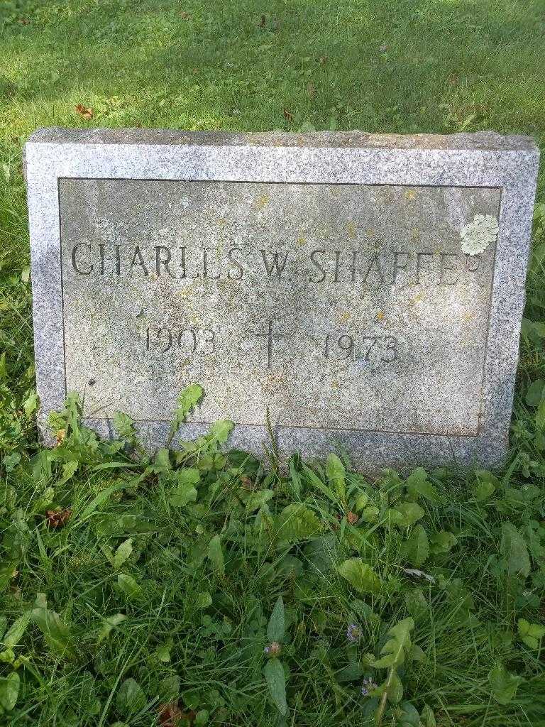 Charles W. Shaffer's grave. Photo 4